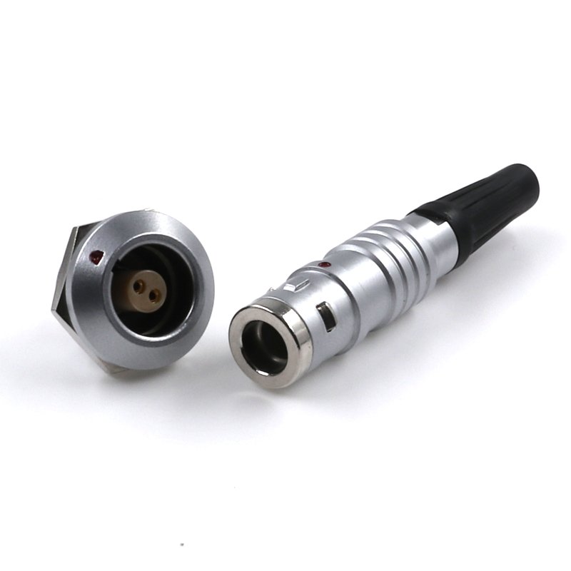 China manufactural Panel Mount Metal Circular Push Pull Connector