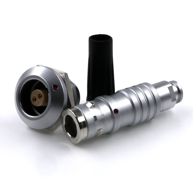 China manufactural Panel Mount Metal Circular Push Pull Connector