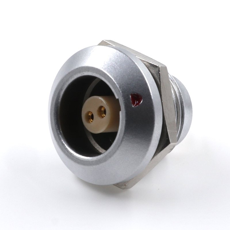 China manufactural Panel Mount Metal Circular Push Pull Connector
