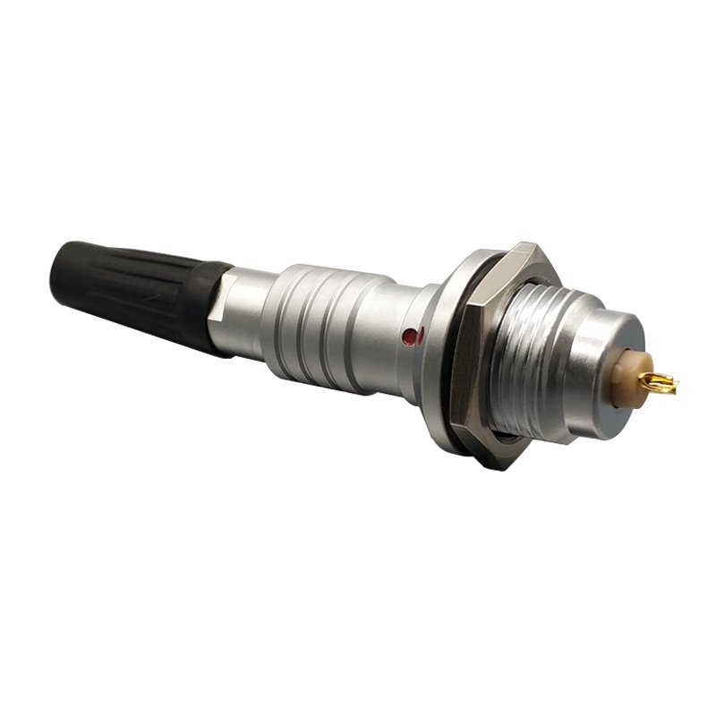 China manufactural Panel Mount Metal Circular Push Pull Connector