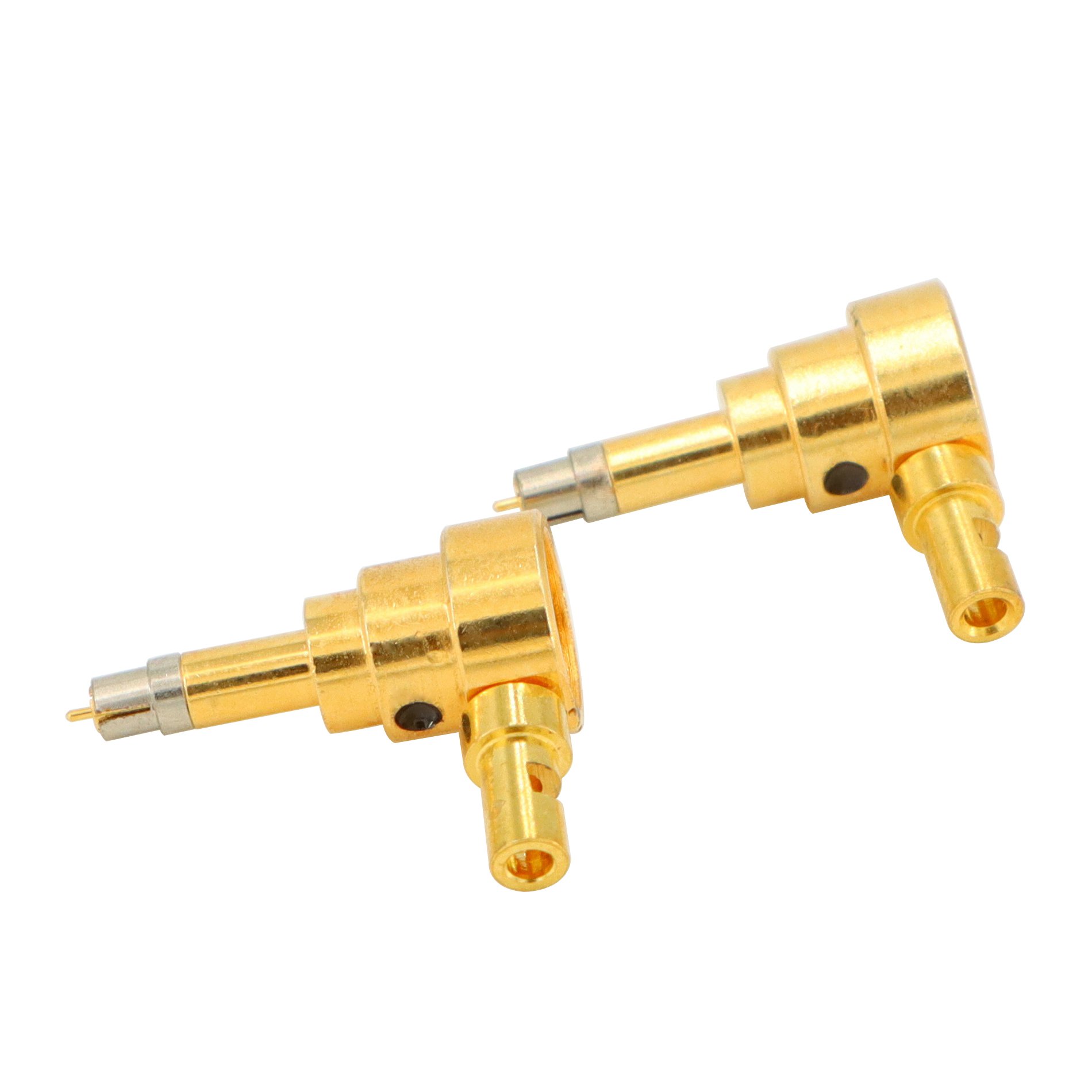 Industrial Price C3 mobile phone test head bent male right angle connector RF coaxial connector for 1.13mm 1.37mm Cable