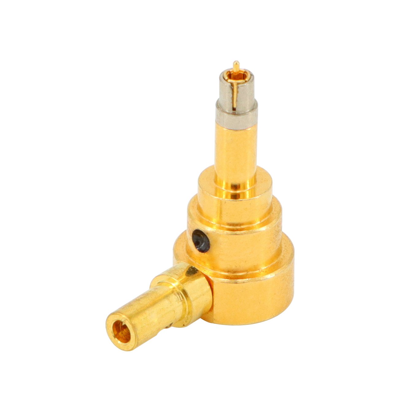 Industrial Price C3 mobile phone test head bent male right angle connector RF coaxial connector for 1.13mm 1.37mm Cable