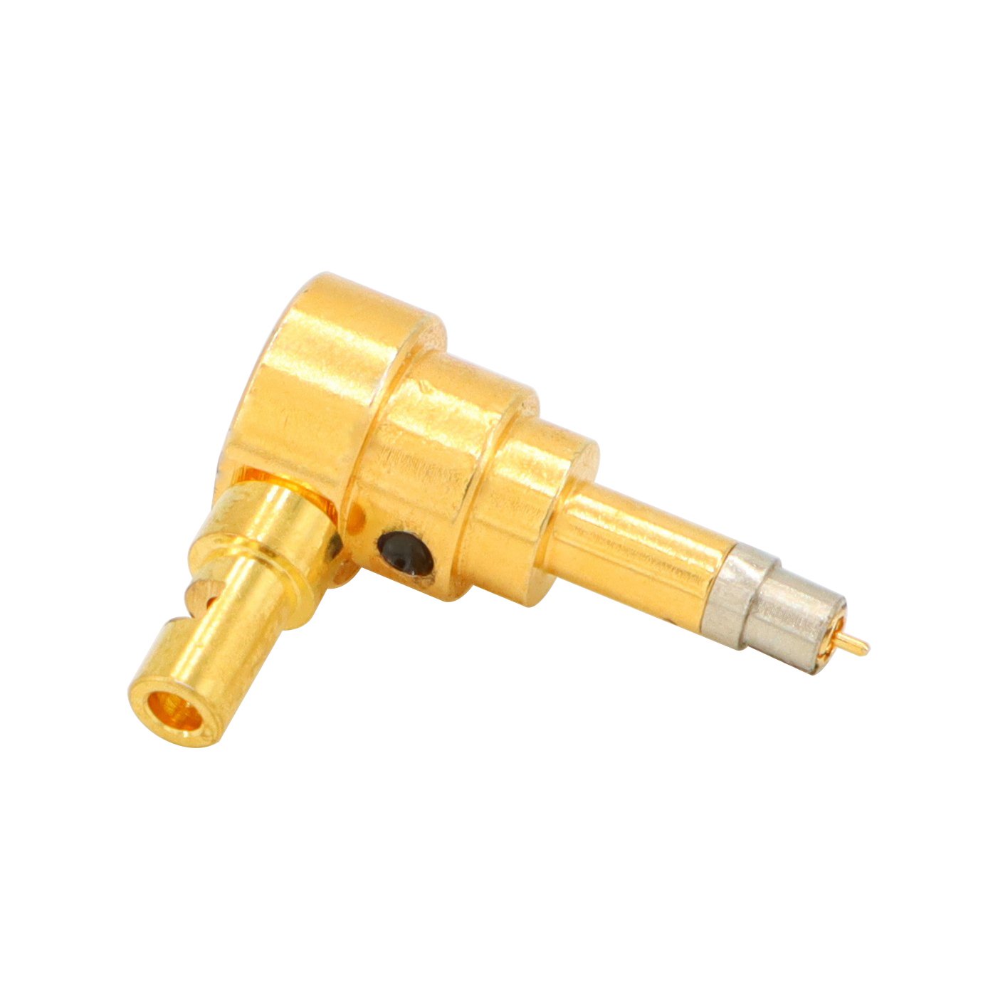 Industrial Price C3 mobile phone test head bent male right angle connector RF coaxial connector for 1.13mm 1.37mm Cable