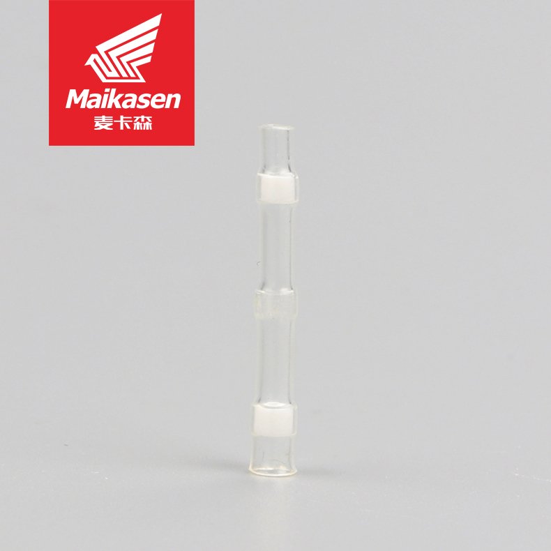 Copper 100pcs Solder Sleeve Wire Terminal Connector Kit Heat Shrink Butt Splice Lug Type Connectors