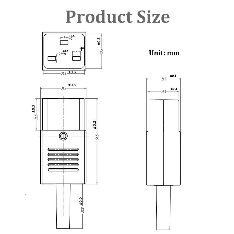 Manufacturer IEC 320 Power Inlet Sockets C19 Male Connector detachable male plug