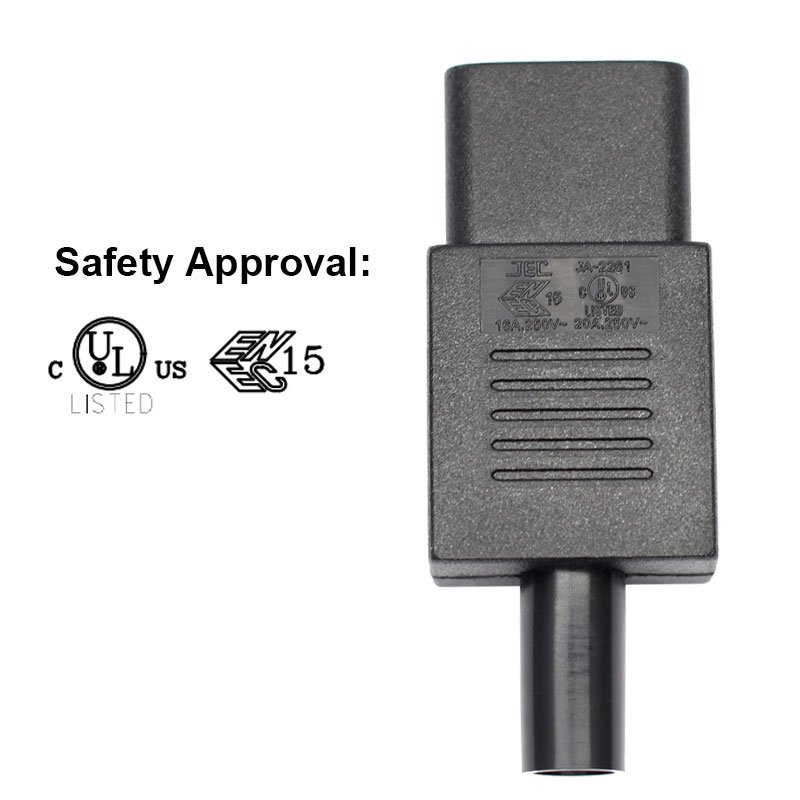 Manufacturer IEC 320 Power Inlet Sockets C19 Male Connector detachable male plug