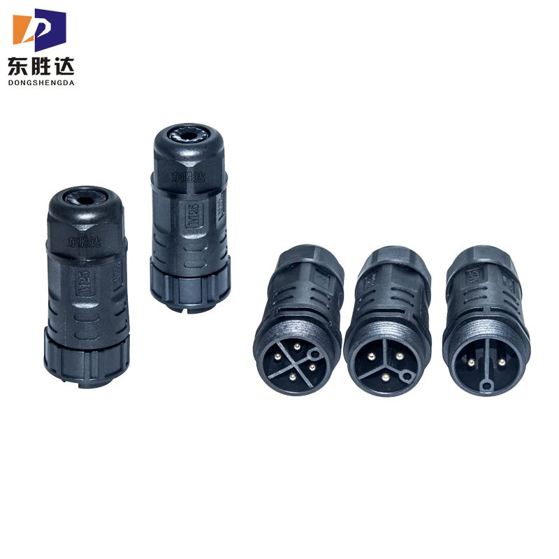 Male And Female Electrical Connector Quick Plug Connector Electric Screwless Waterproof Connector