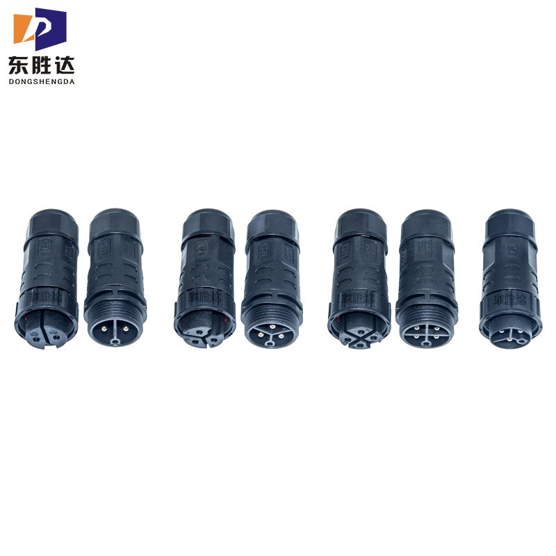 Male And Female Electrical Connector Quick Plug Connector Electric Screwless Waterproof Connector