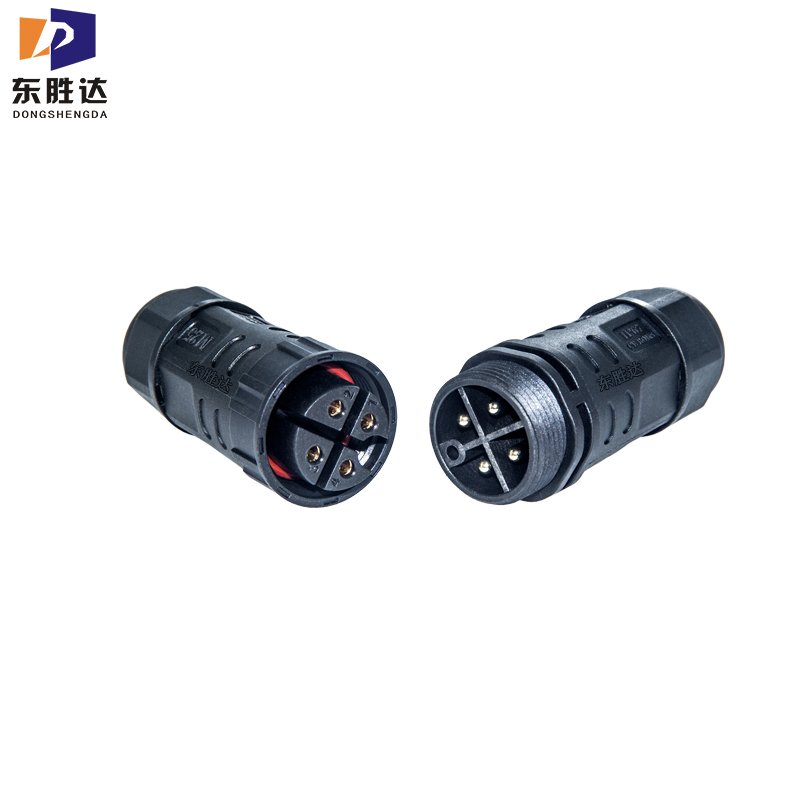Male And Female Electrical Connector Quick Plug Connector Electric Screwless Waterproof Connector