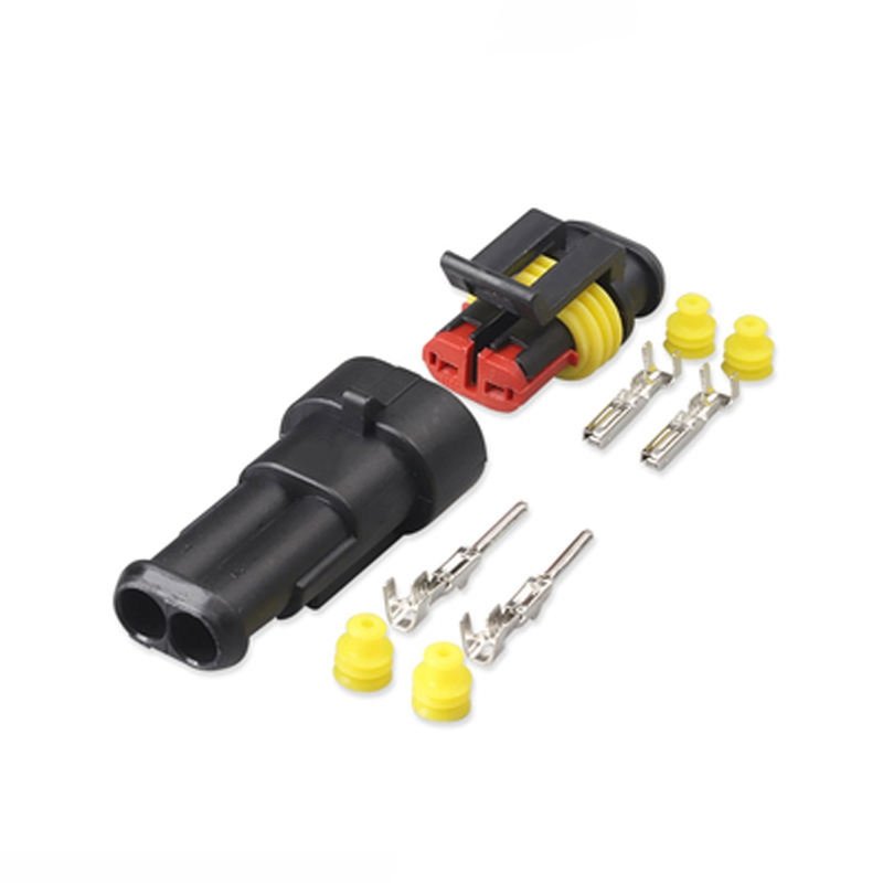 282104-1 6-pin Automotive Waterproof Connector Super Sealed Electrical Male and Female Plug HID Xenon