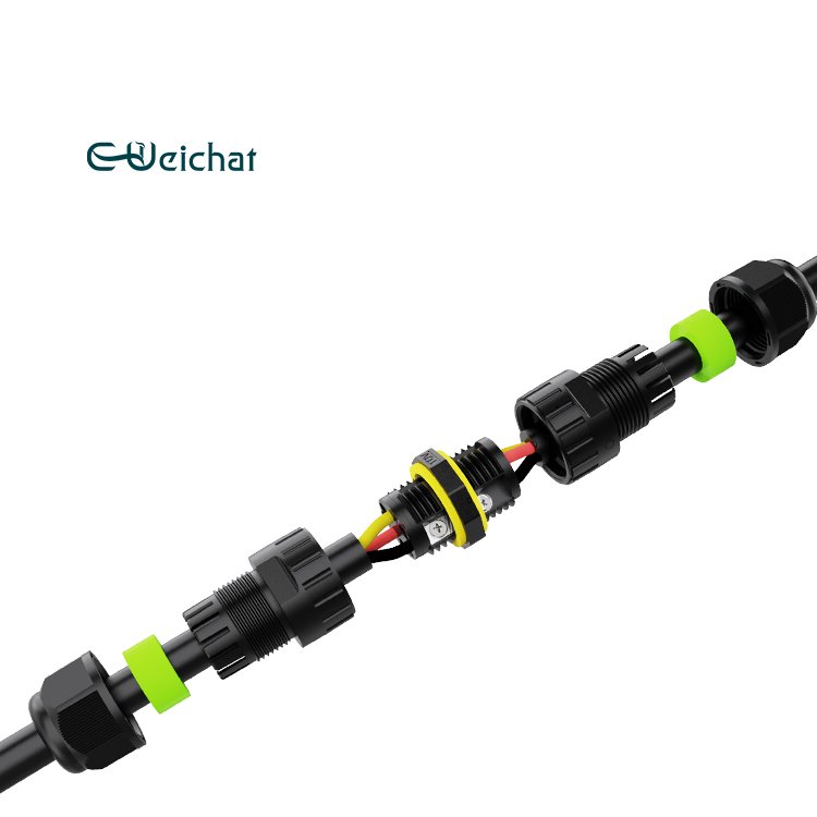 Hot Sale Plastic Nylon PA66 Water Resistant Screw Terminal Waterproof Electrical Connectors