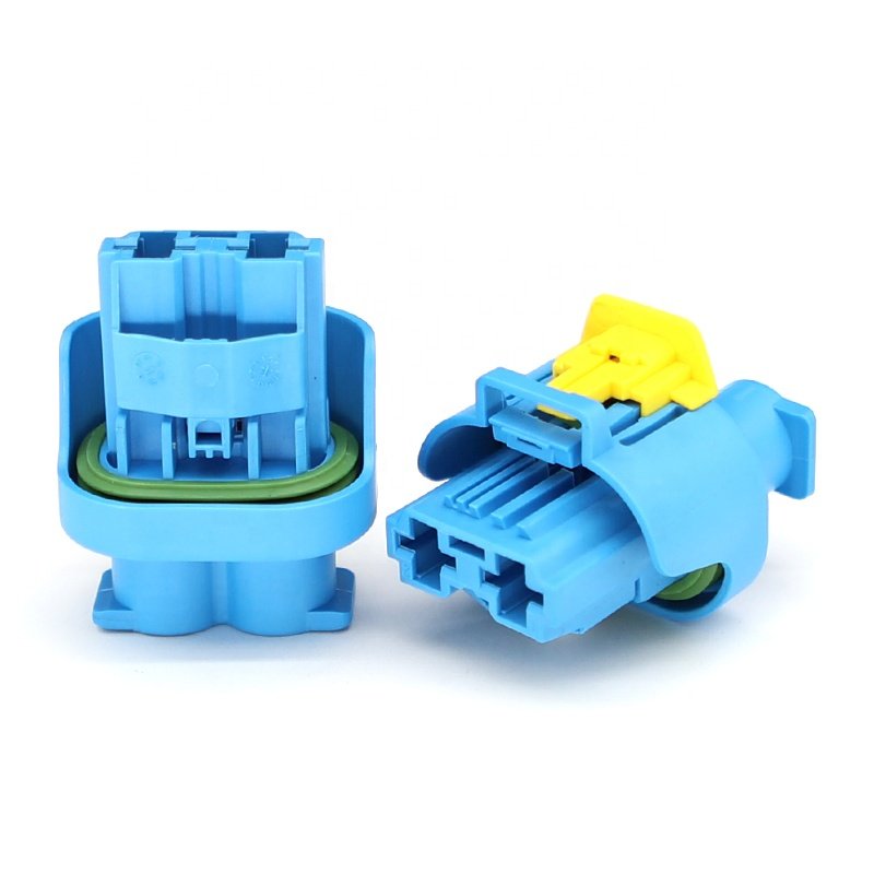 1544650-2 8mm 2 Pin Electric Vehicle TE Power Terminals and Connectors Male-female docking