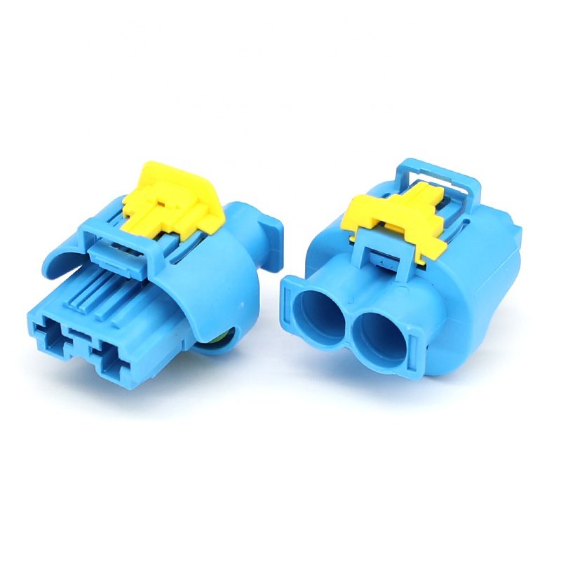 1544650-2 8mm 2 Pin Electric Vehicle TE Power Terminals and Connectors Male-female docking