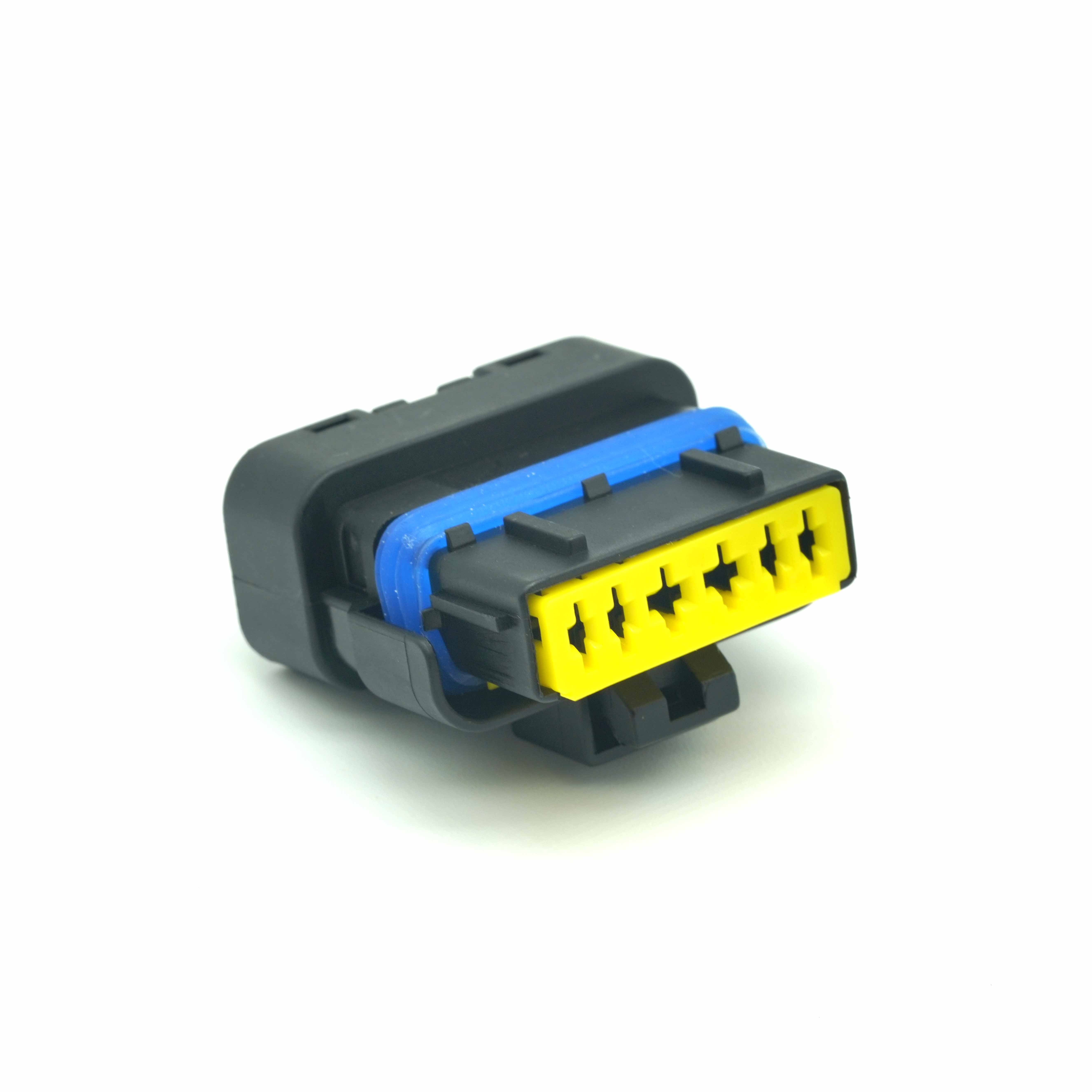 6 pin FCI female waterproof Sicma plug auto connector for New citroen Peugeot Renault 211PC069S0049