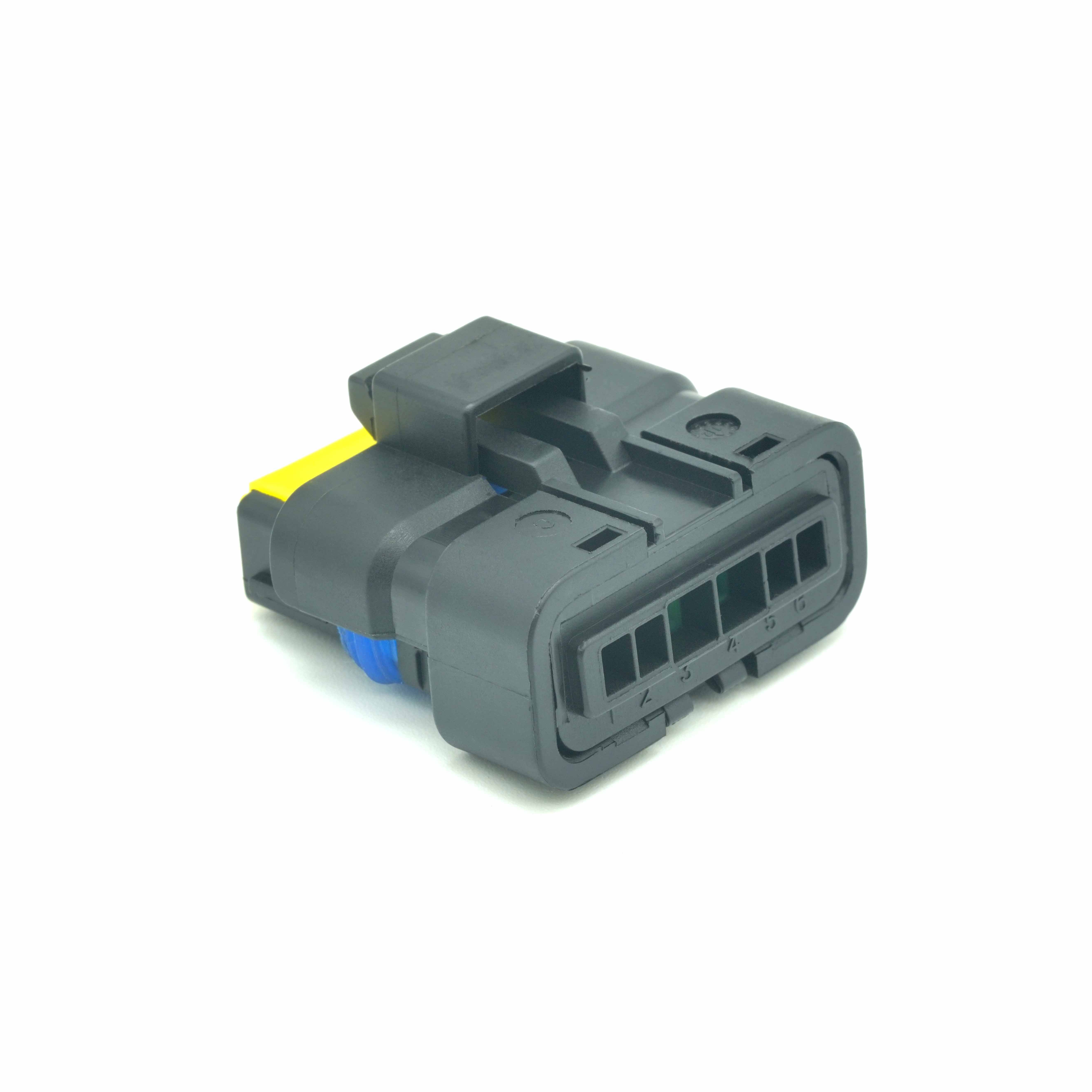 6 pin FCI female waterproof Sicma plug auto connector for New citroen Peugeot Renault 211PC069S0049