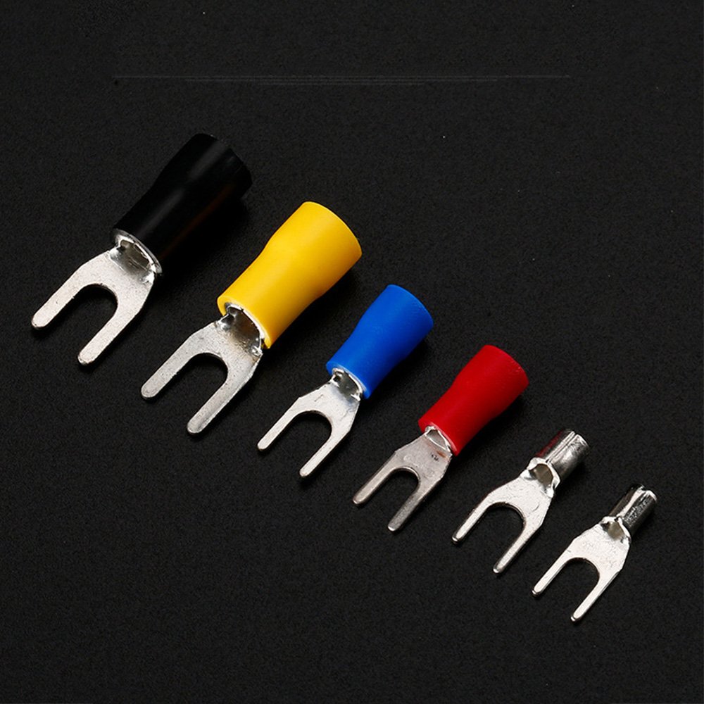 SV series insulated Y type fork crimp terminals,spade terminal connector