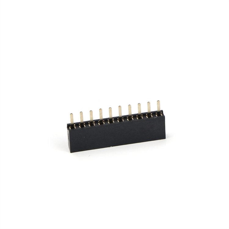 Custom 1.5mm Pitch Female Pin Header Connector 10 Pins