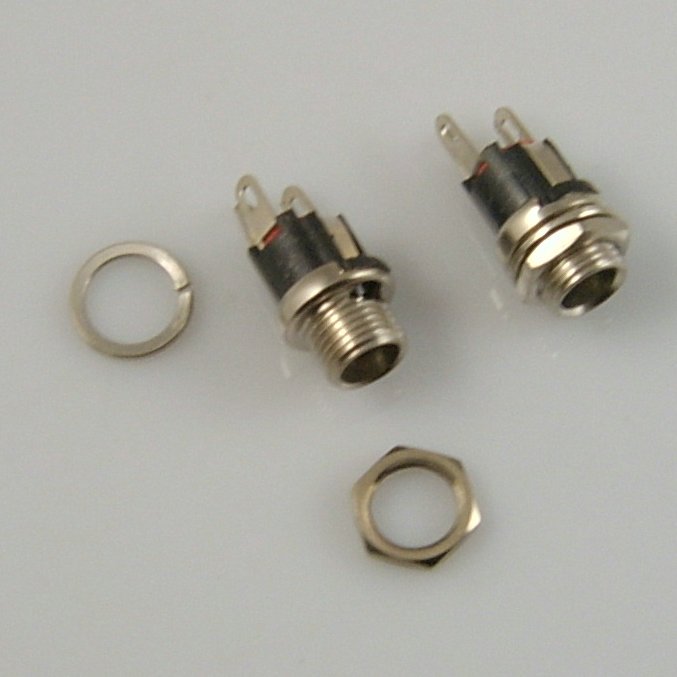 24v waterproof DC male female Power Jack Socket Female Panel Mount Connector