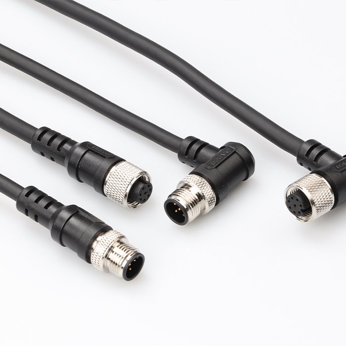 Sensor Cable Female 5pin CUSTOM IP67 Waterproof 2 3 4 PIN M8 M12 Connector Cable