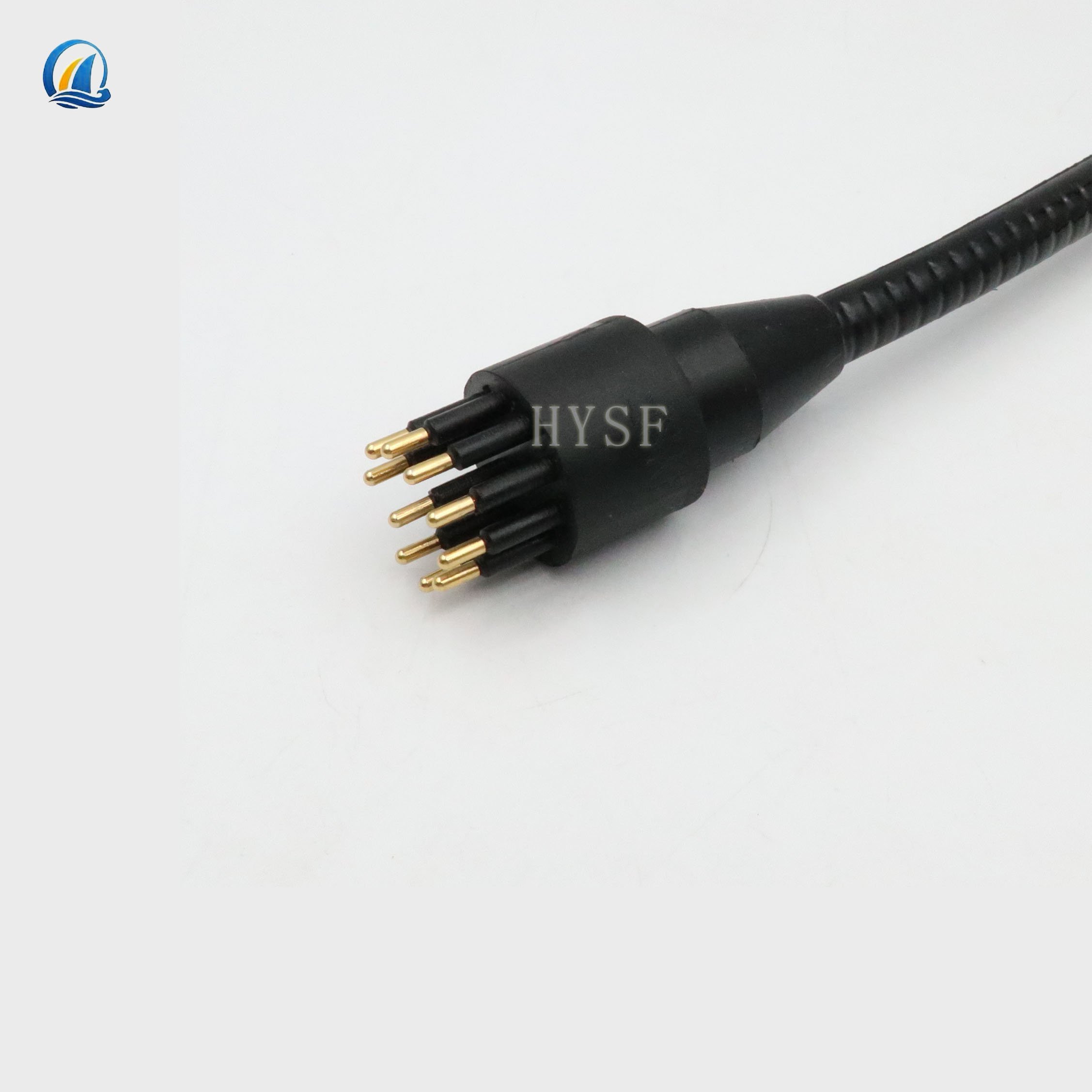 Micro waterproof cable 10-core deep water connector MCBH10M MCIL10F