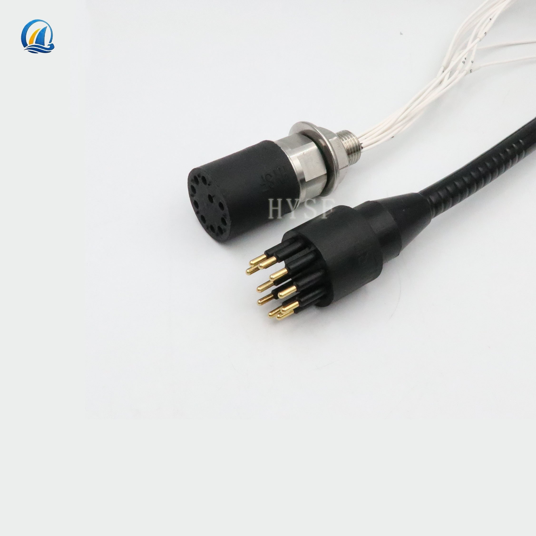 Micro waterproof cable 10-core deep water connector MCBH10M MCIL10F