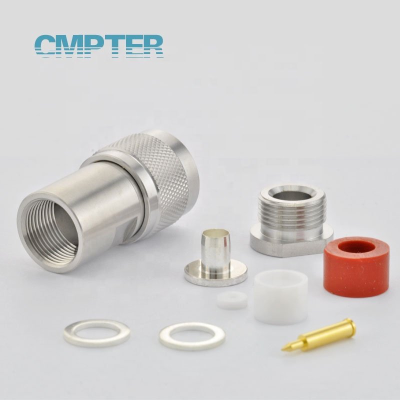6GHz IP6 N Male Clamp LMR300 Cable rf coaxial connectors