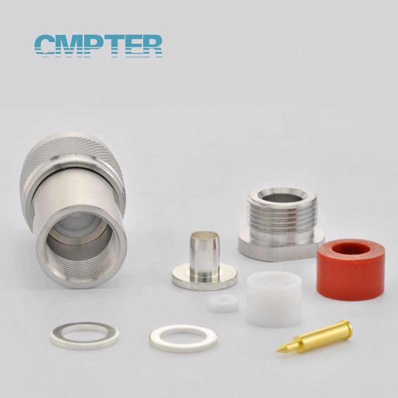 6GHz IP6 N Male Clamp LMR300 Cable rf coaxial connectors
