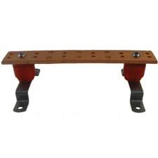 ShangHai linsky High Quality Electrical Grounding copper Busbar/Teminal flat pure Busbar connector
