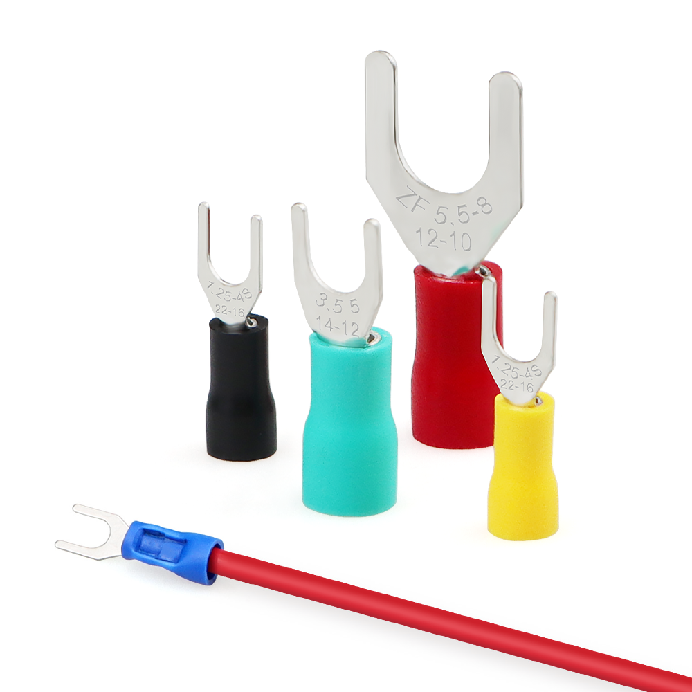 SV Series insulated Y type fork crimp terminal Wire cable connector Wire connection terminal