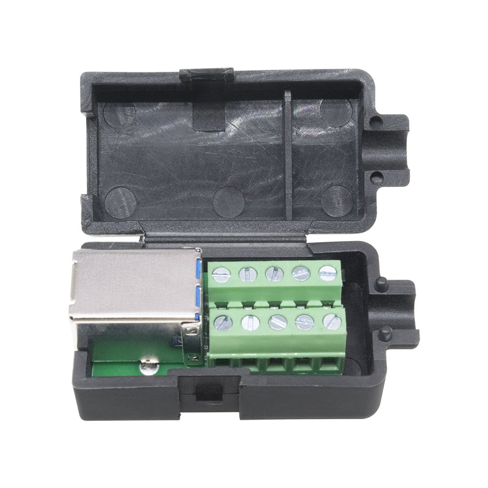 Germany Customized Product Hot Sale Micro USB Type B 3.0 Male Connector with Black Housing Shell for Super Fast Data Transfer