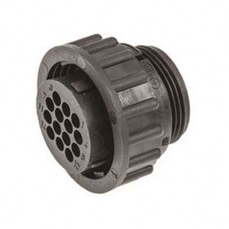 206037-1 16 Pin Connector Backplane Automotive Cable Mount Plug Car Circular Connector