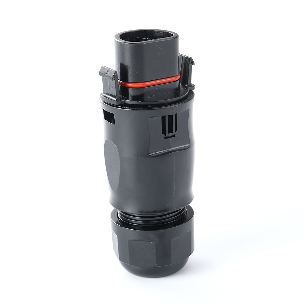 Waterproof IP68 New BC01 Deye LY01 PPO 3 Pole Solar Power Micro Hybrid Inverter Male Connectors Plug Wire CableTO EU Schuko
