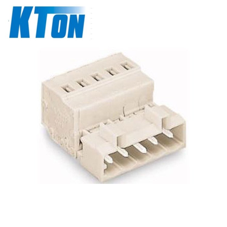 Exquisite structure terminal block manufacture spring contact connector