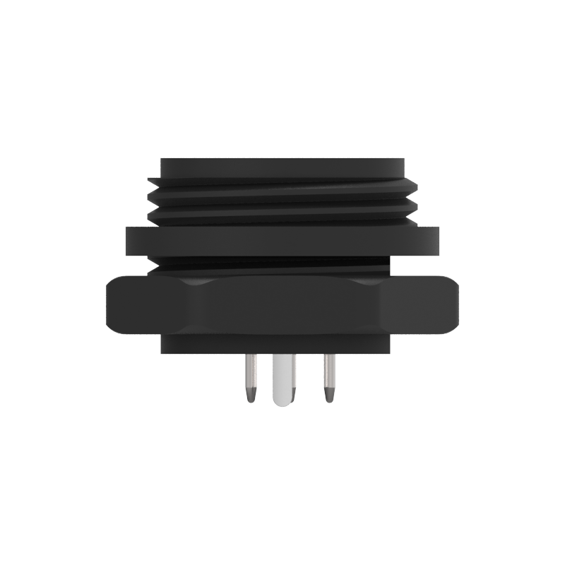 Mini Din 6PIN Rear Lock DIP Type Connector