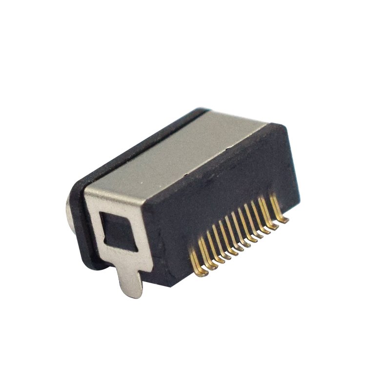 one-stop manufacturers multiple models type c socket on board type waterproof IPX8 usb type c female connector socket 16 PIN