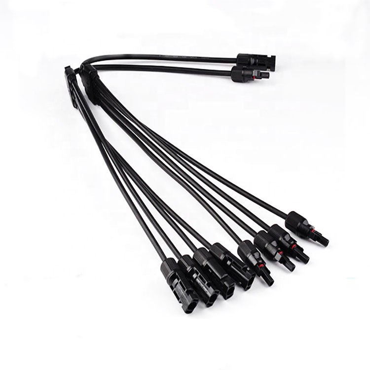 PV-LTY4 Solar cable connector 4 to 1 Y branch PV connector for solar system
