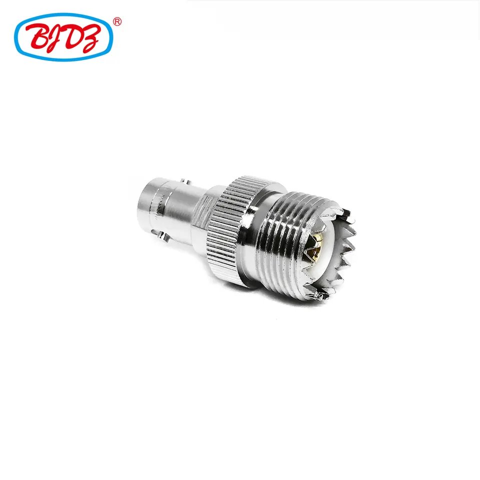 Factory supply UHF SO239 Female Jack socket to BNC Female Jack RF Coax Coaxial Adapter adaptor Converter connectors Intercom