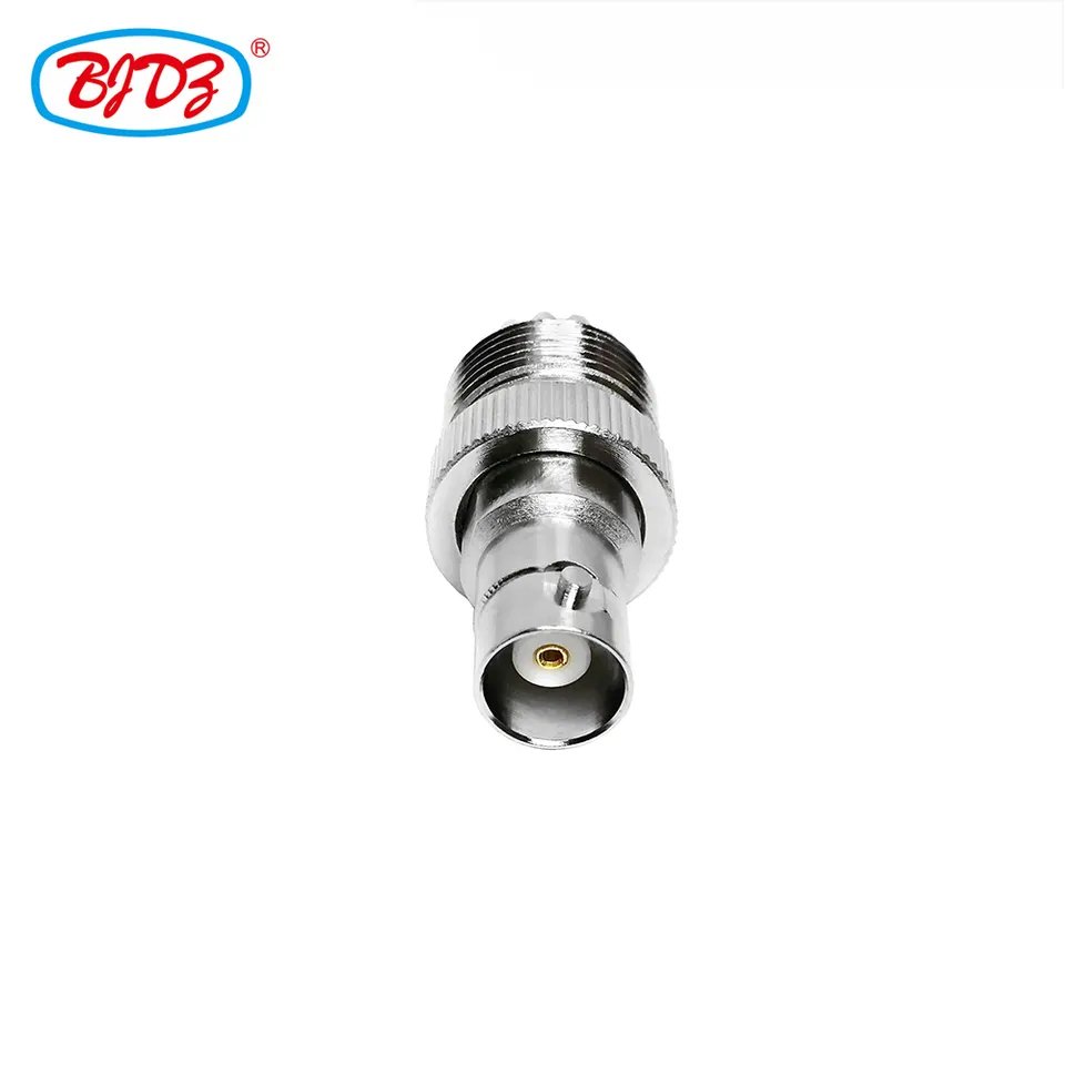 Factory supply UHF SO239 Female Jack socket to BNC Female Jack RF Coax Coaxial Adapter adaptor Converter connectors Intercom