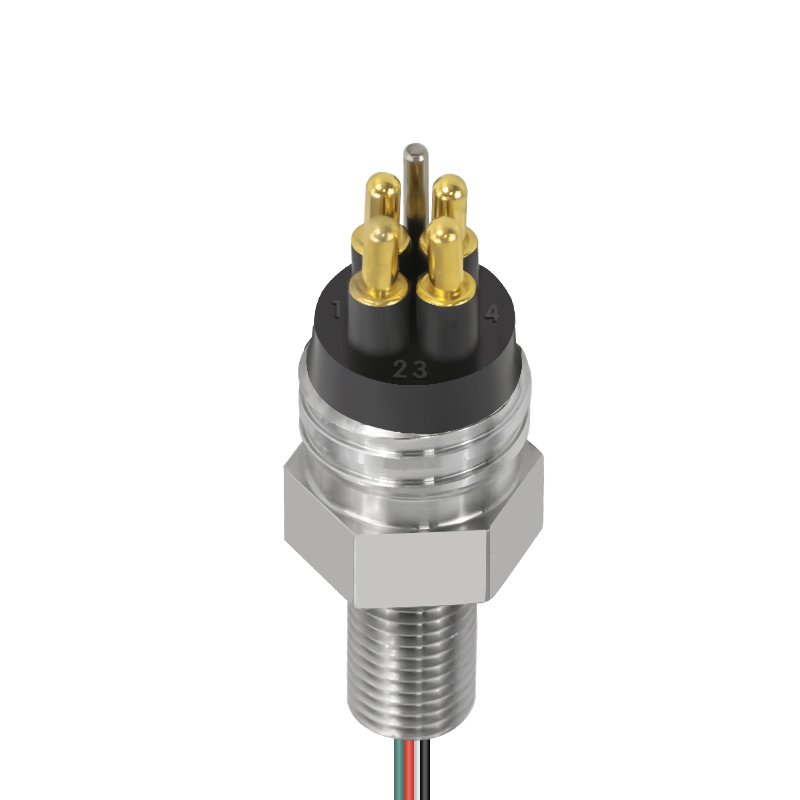 MCBH4M pluggable connectors Deepwater Buton underwater Cable Connect Bulkhead Connector for Subsea Camera Ocean seismic systems