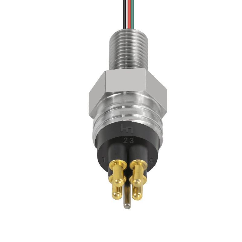 MCBH4M pluggable connectors Deepwater Buton underwater Cable Connect Bulkhead Connector for Subsea Camera Ocean seismic systems