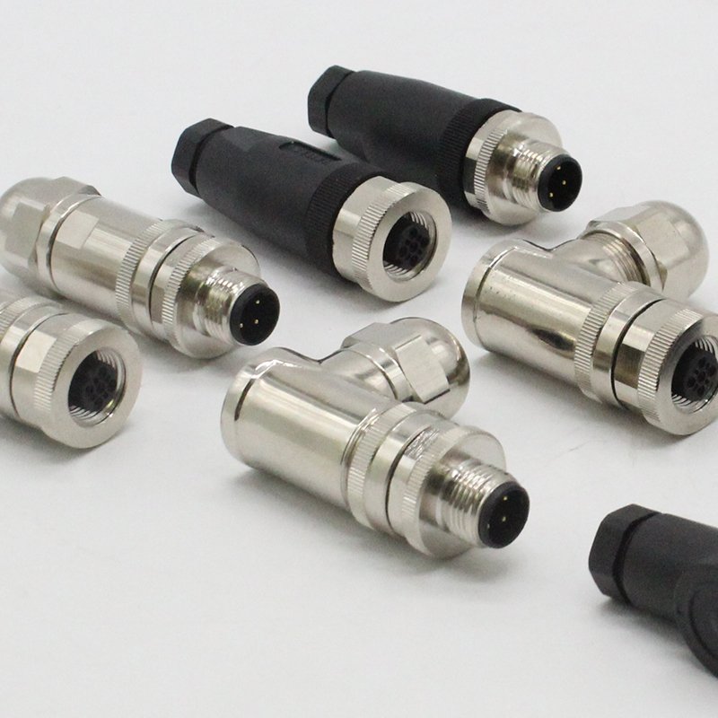 Custom Waterproof Cable M5 M8 M16 7/8 M23 Pvc Pur Wire Male Female 3 4 5 6 8 12 Pin Panel Mount Circular Sensor M12 Connector