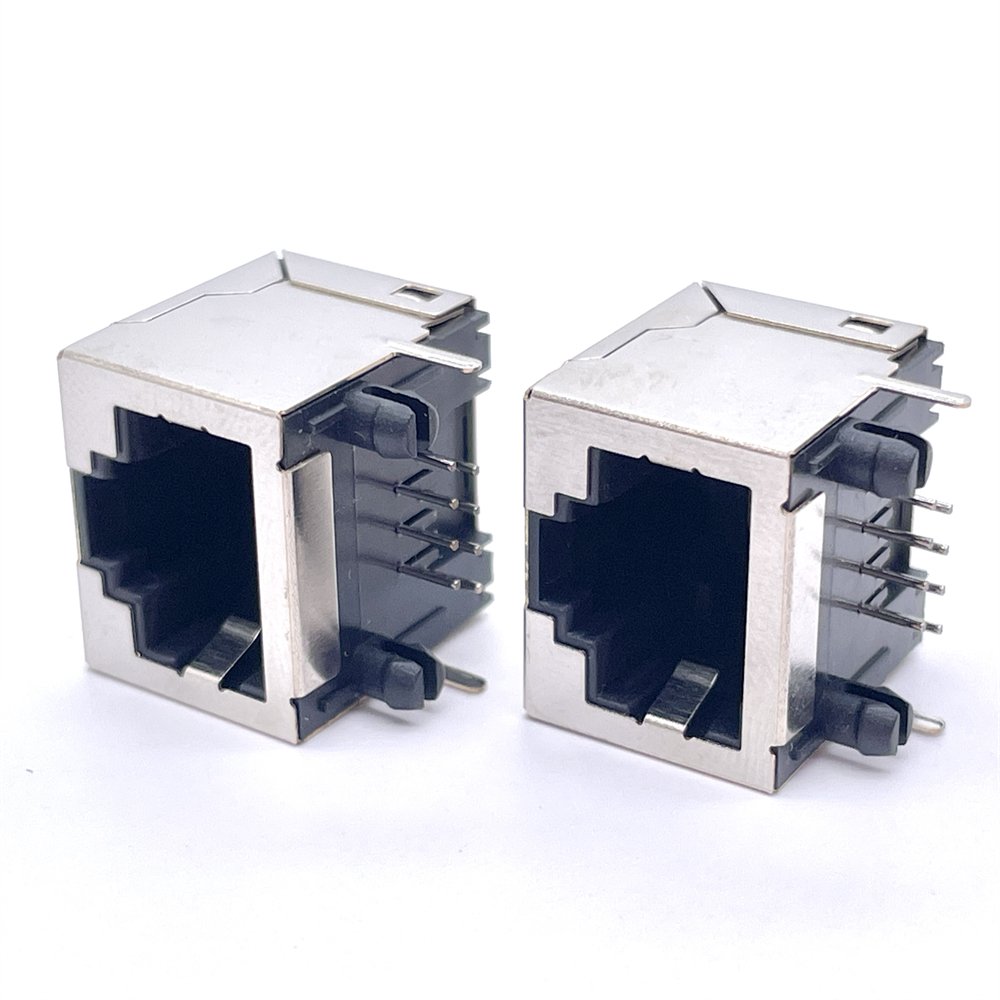 Soulin Single Port Connecteur RJ 45 Female Connector Jack Lan Network RJ45 Socket Connector for Meter
