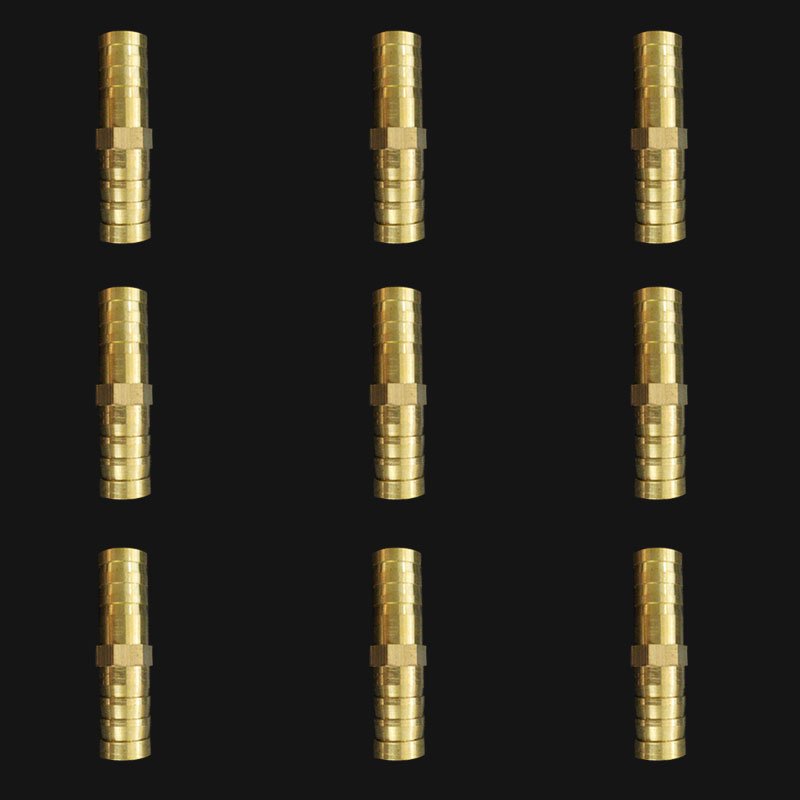 Barbed Tail Coupler brass hose connector copper joint Factory price Copper Pipe Fitting 5mm Brass Hose
