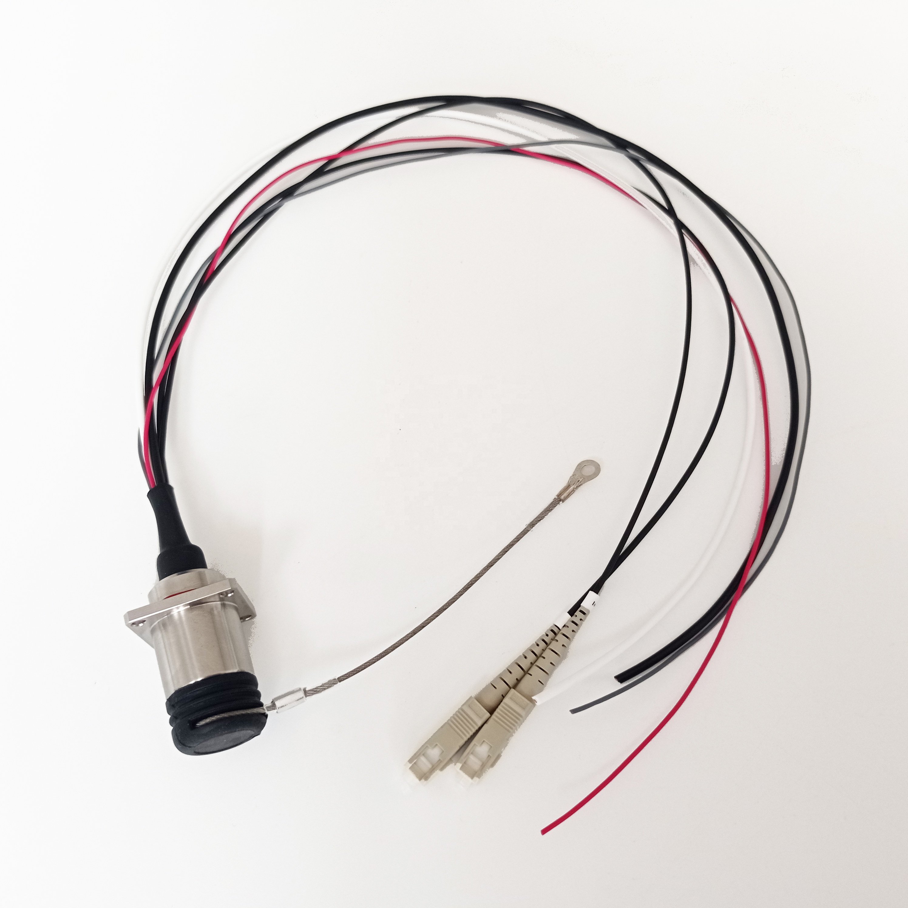 ZLTC Medical fiber connectors QEB2G4D QEB06B 6cores Expanded beam fiber connectors for Medical equipments field