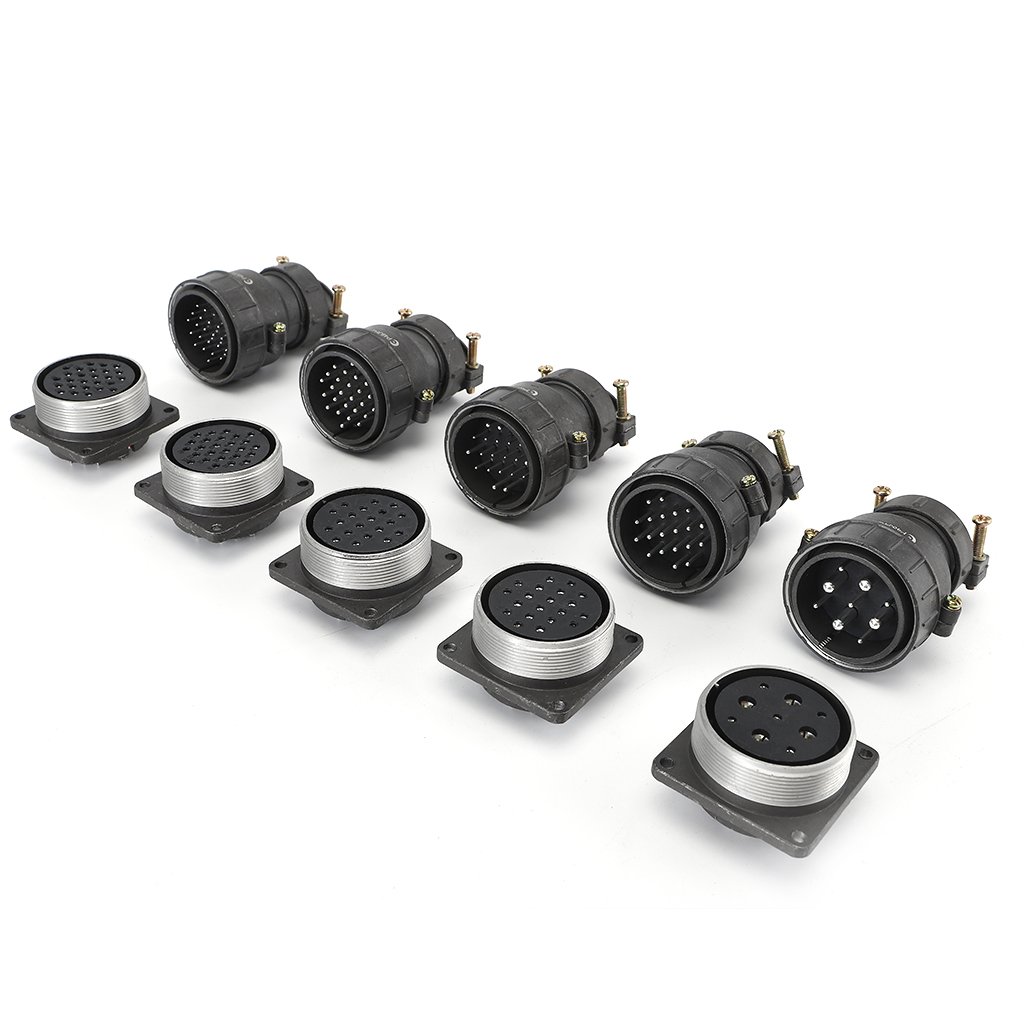 P40 Aviation Connector Straight Type Circular Connector 2 3 4 5pin Industrial Electrical Connector