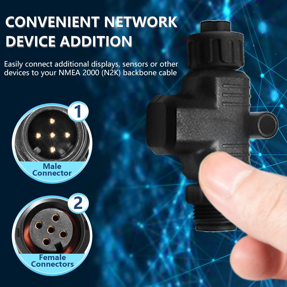 explosion proof connectors energy storage fast female jack high current nmea 2000 connector for wire