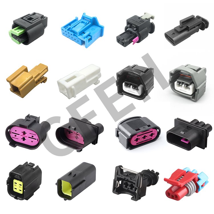 174359-2 174357-2 3 pin TE connector 1.8 series PBT electrical wire auto connector