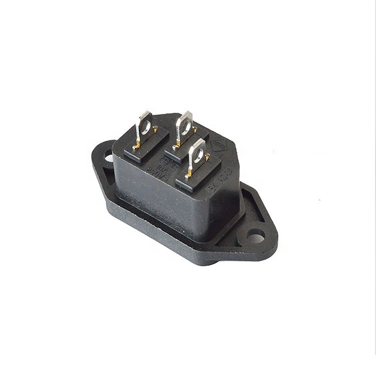 Wholesale 10A 250V Panel Mounted Socket AC-04 Ac Power Connector C13 C14 Socket