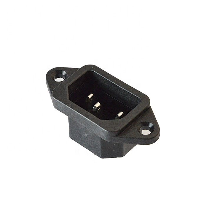Wholesale 10A 250V Panel Mounted Socket AC-04 Ac Power Connector C13 C14 Socket