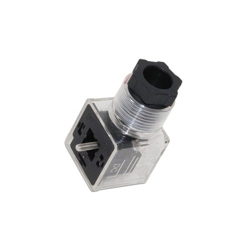White Clear DIN 43650 Connector